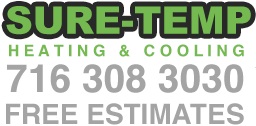 Sure-Temp Heating and Cooling Logo